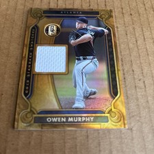 2023 Panini Chronicles Gold Standard Swatches Gold #GSS-OM Owen Murphy (e9)
