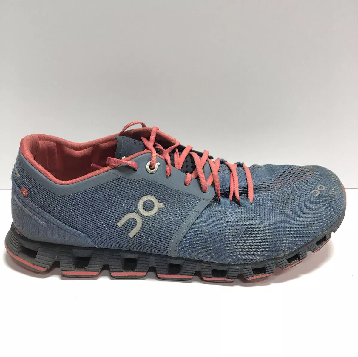 On Women s Cloud X Blue Coral Running Shoes Size 10.5 M eBay