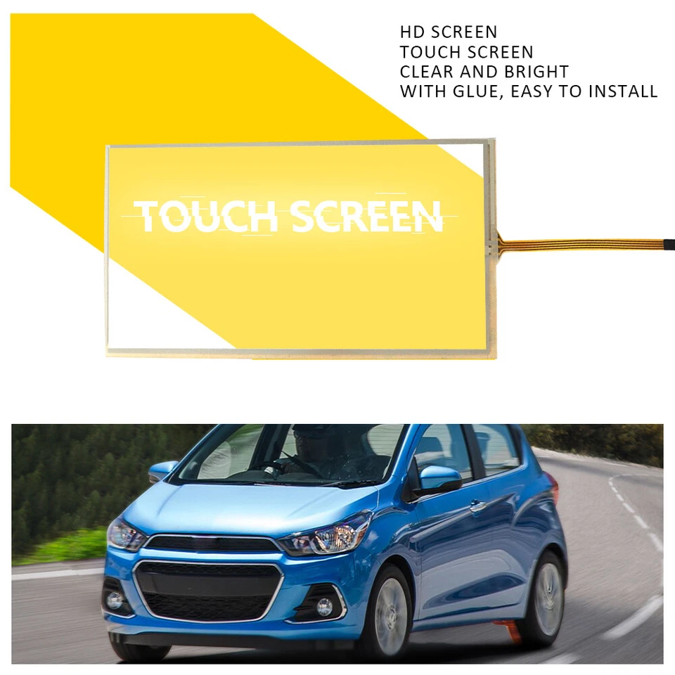 Digitalizador de pantalla táctil de 7" para Chevrolet Spark Sonic 2012 2013 2014 2015 2016 Foto 2 de 4