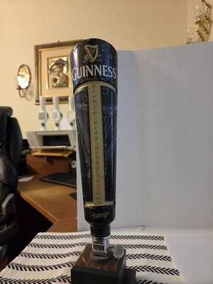 NICE! GUINNESS BEER TAP HANDLE! St James's Gate Dublin Ireland Bar Decor Collect