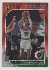 2019-20 Panini NBA Hoops Premium Stock Red Flash Prizm Romeo Langford #211 06v0
