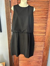 Banana Republic Little Black Dress Sleeveless Dress Women's Size 14 Brand New