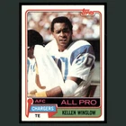 Kellen Winslow Rookie #150 EX-EXMINT 1981 Topps San Diego Chargers Football Card