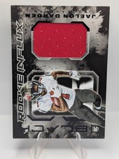 2021 Panini Black Jaelon Darden #RI-JD RC Rookie Influx Relic Card /150