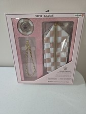 NEW VELVET CAVIAR Phone Accessories Set Nude Vibe Check