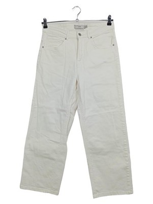 ICHI Damen Jeans Regular Fit Weiß Größe 29
