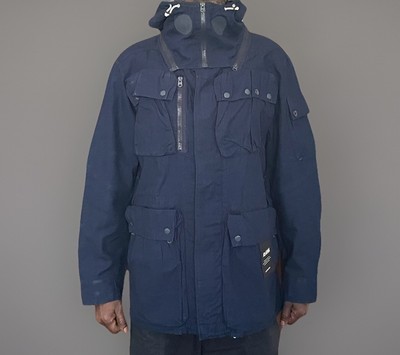 G-Star Raw Ospak Submarine Hooded Jacket Niss Chambray Rinsed L UK - Main Image