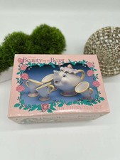 Disney Beauty and the Beast Toy China Tea Set Mrs. Potts  Chip Vintage Collect