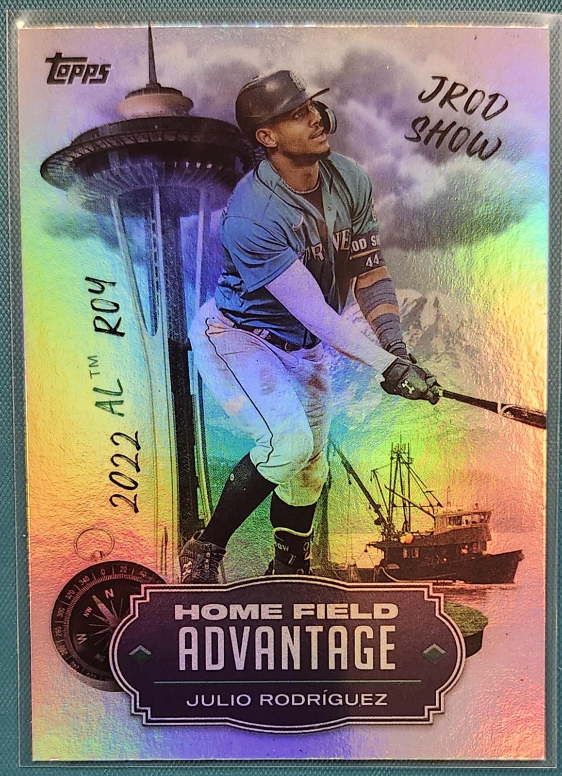 Julio Rodriguez - 2023 Topps Home Field Advantage #HA-11 case hit Mariners