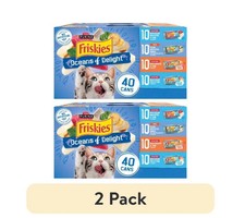 2 pack Purina Friskies Gravy Variety Pack, Wet Cat Food, 5.5 oz 40