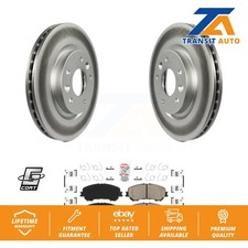Front Coated Disc Brake Rotor And Ceramic Pad Kit For Nissan Rogue Sport Qashqai