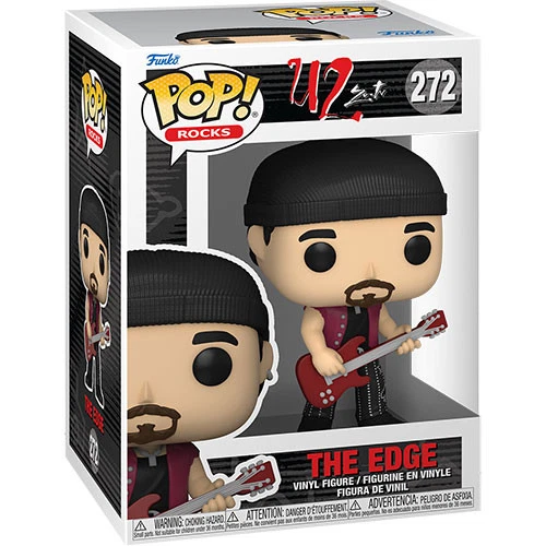 Funko POP! Rocks - U2 (Zoo TV) Vinyl Figure - THE EDGE #272 - NM/Mint