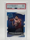 2017 Panini Donruss - Rated Rookie Patrick Mahomes II #327 (RC)