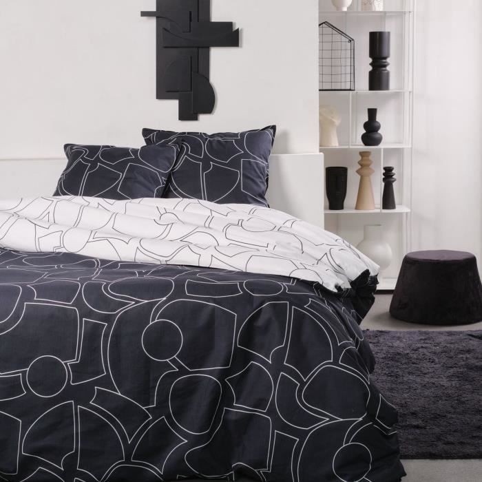 Linge de lit TODAY Sunshine parure de lit coton 2 personnes 260x240cm 120296