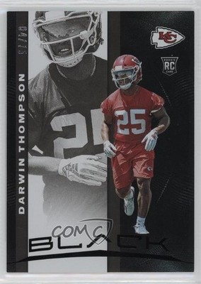 2019 Panini Black Rookies 4/75 Darwin Thompson #67 Rookie RC 0q3