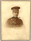 CABINET CARD NAMED HUBERT JENNISON MILITARY CROSS MEDAL WW1 PHOTO SOLDIER