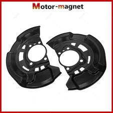 Front 2PCS Brake Dust Shield For Toyota RAV4 2007-2018 Prius V Mirai Scion iM tC
