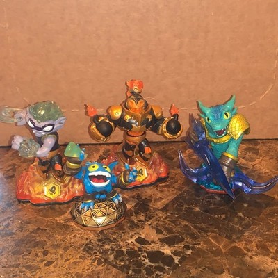 Skylanders Lot: Freeze Zone, Blast Zone, Snap Shot, Pop Fizz