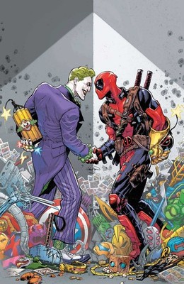 Deadpool Batman #1 Patrick Gleason Color Splash Variant Cover (C) DC Marvel LTD