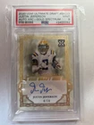 2020 Lead Ultimate Draft Justin Jefferson #BAJJ3 gold spectrum auto /10