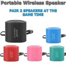 Portable Mini Bluetooth Speaker Wireless 5.4 Loud Sound MicroSD Type-C