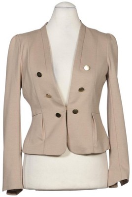 H&M Blazer Damen Business Jacke Kostümjacke Gr. EU 38 Beige #m1jix33