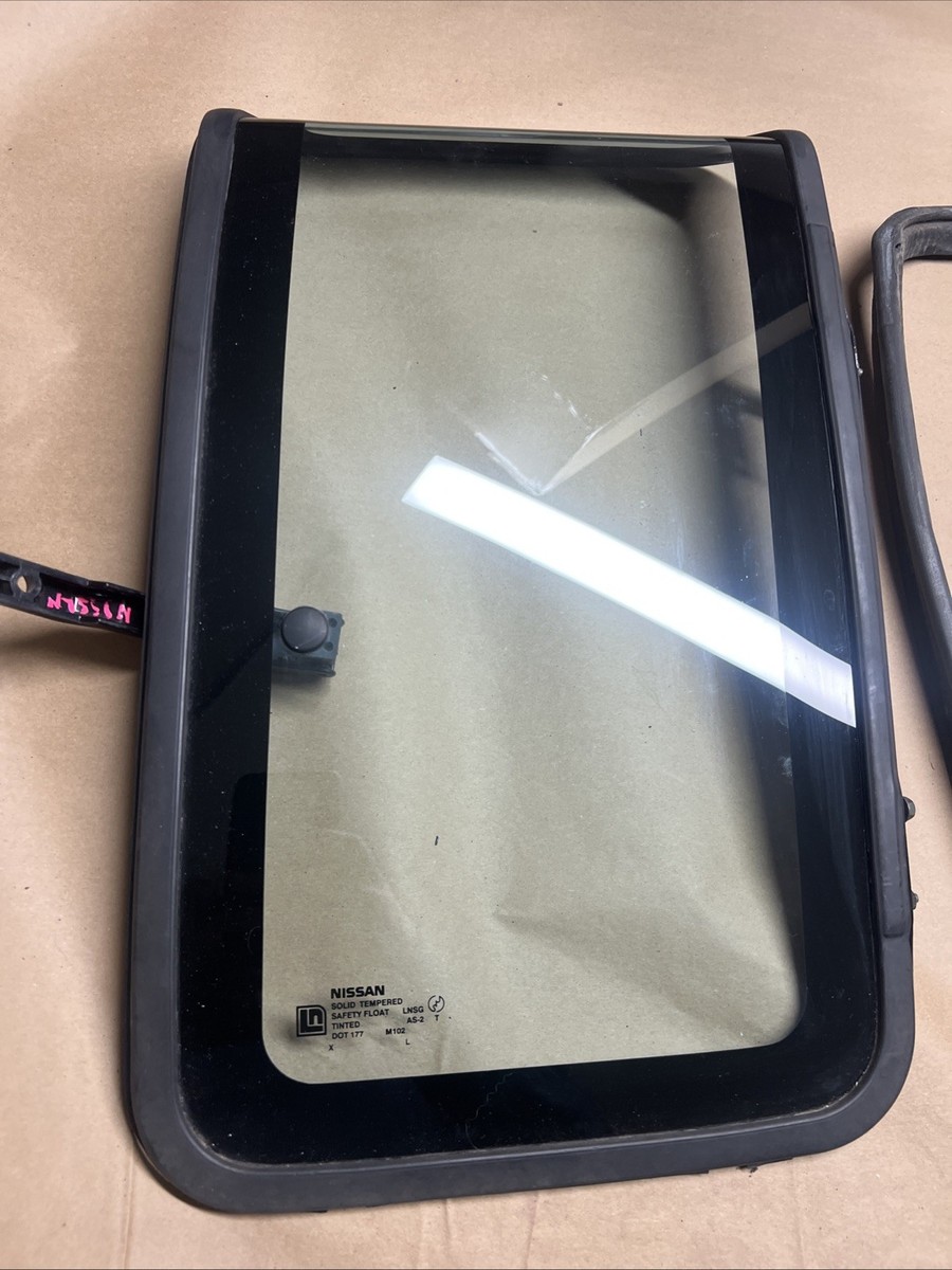 86-97 Nissan Hardbody D21 Truck Rear Quarter Window RH Passenger