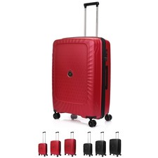 Reisekoffer Hartschalen Trolley PP Koffer S-L TSA-Schloß Kofferset Swissbags