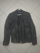 All Saints Kushiro Leather Jacket - Mens Small
