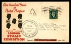 Mayfairstamps Great Britain 1937 Postal Progress London Stamp Exhibit Cover aax_