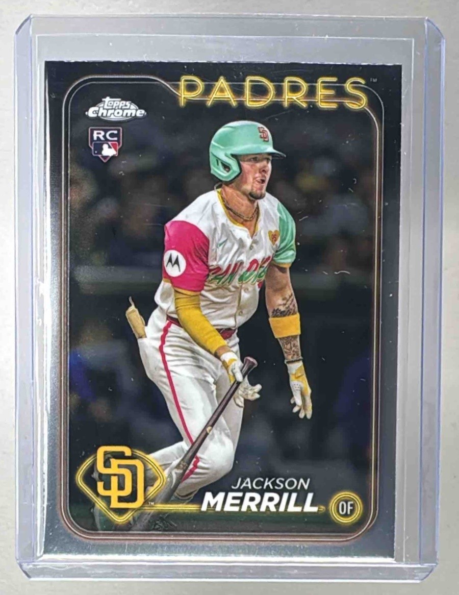 EL.214 Jackson Merrill 2024 Topps Chrome Update #USC153 Rookie RC
