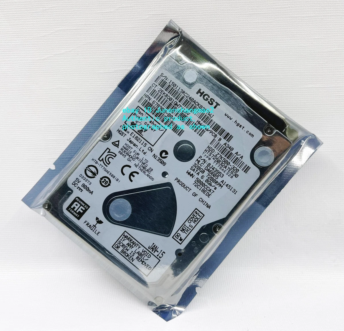 HGST SATA I 320 GB Internal Hard Disk Drives for sale | eBay