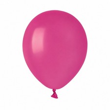 50 BALLONS LATEX BIO 13CM FUCHSIA