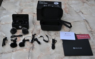Hollyland Lark Max Lavalier Microphone Wireless 48 kHz / 24 Bit Audio Quality