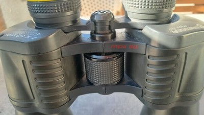 BRESSER Fernglas 7x50, 122m, Wasserabweisend, Inkl. Tragetasche und Halteband
