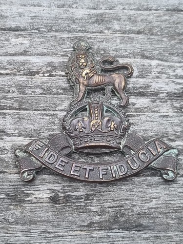 Gorra y collar del Royal Army Pay Corps insignia fabricante KC Gaunt era Segunda Guerra Mundial ejército británico - Imagen 6 de 10