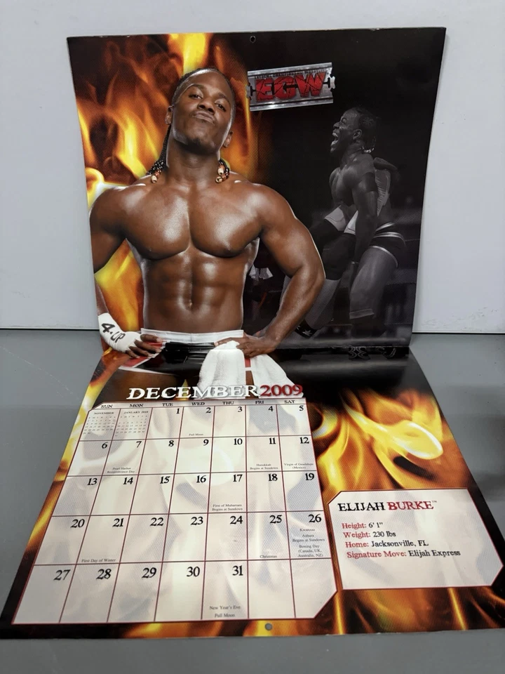 175 WWe Wef Wrestling Cards 2009 Wwe Wwf Calendar  2 Wwf VHS Tape Wwf Jake’s Up - Image 3 of 4