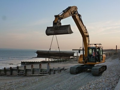 Foto A3 funktioniert noch Portslade am Meer fast halb acht nachts c2015