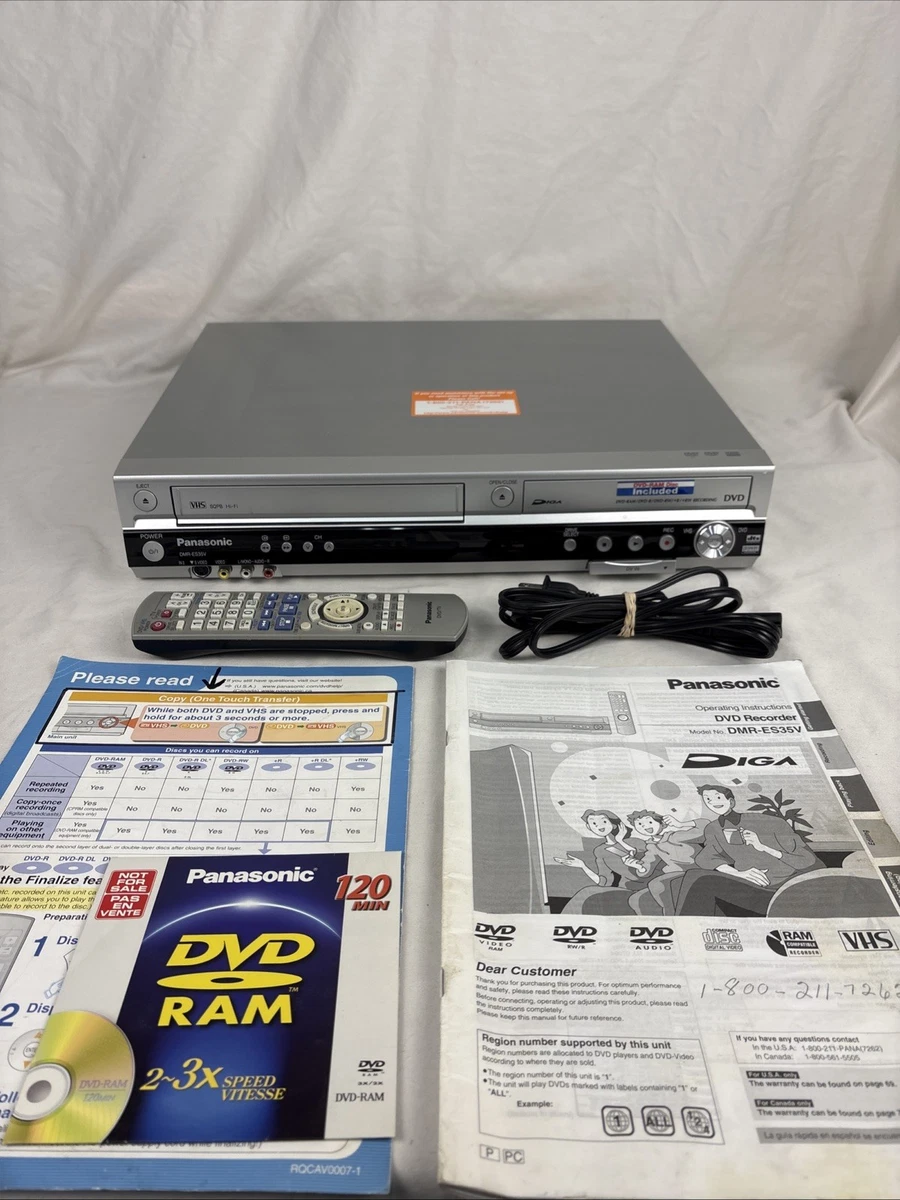 Panasonic DVR/Hard Drive Recorder DVD & Blu-ray Players for sale