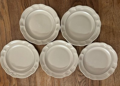 PFALTZGRAFF SET OF 5; HEIRLOOM pattern 7 1/4'' Side/Bread plate - retired