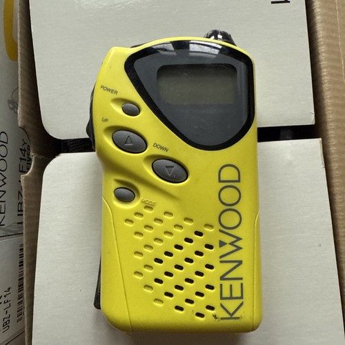 Kenwood UBZ-LF14y FreeTalk Yellow FM Transceiver 2-Way Walkie Talkie Bundle Of 2 - Zdjęcie 8 z 8