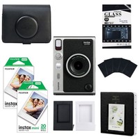Fujifilm Instax Mini EVO Hybrid Instant Camera Bundle - With film, case, frames