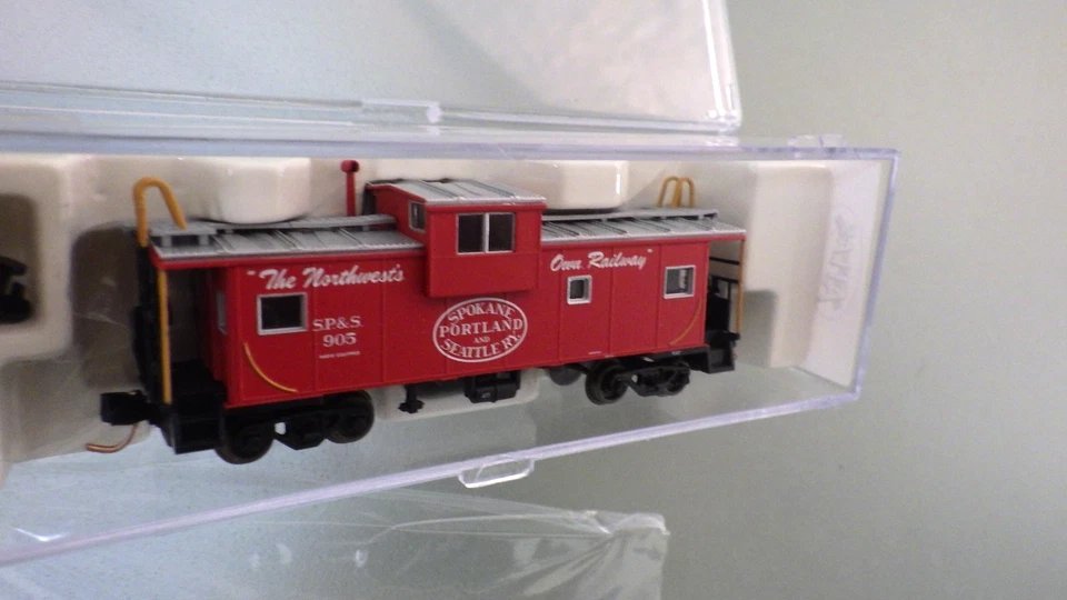 N-Atlas EV Caboose #905 Car Spokane Portland & Seattle SP&S in Box * MTL's New - Image 4 of 4