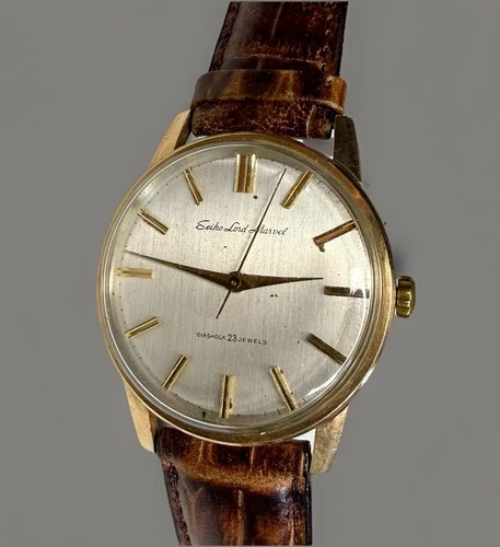 VTG 19650s Seiko Lord Marvel 5740-1990 23J 35mm Hand-Winding Men's Watch JAPAN