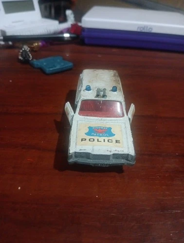 Lesney MATCHBOX Diecast KING SIZE K-23 MERCURY POLICE CAR & Condition Issues!