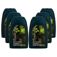 Badedas Revitalising Shower Gel, Shampoo Conditioner 200ml Pack of 6