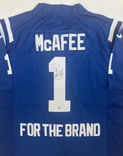 Pat McAfee Signed Autographed Indianapolis Colts Jersey Football PSA/DNA