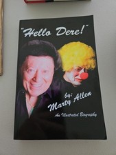 Signed book marty allen hello dere!