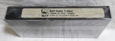 EZ WAY GOLF SYSTEMS INC - GOLF SWING TRAINER - HOW TO USE VIDEO - VHS 2000 - NEW