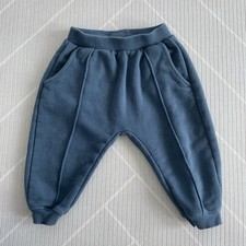ZARA Cozy Blue Jogger Pants Boy’s Size 18-24M